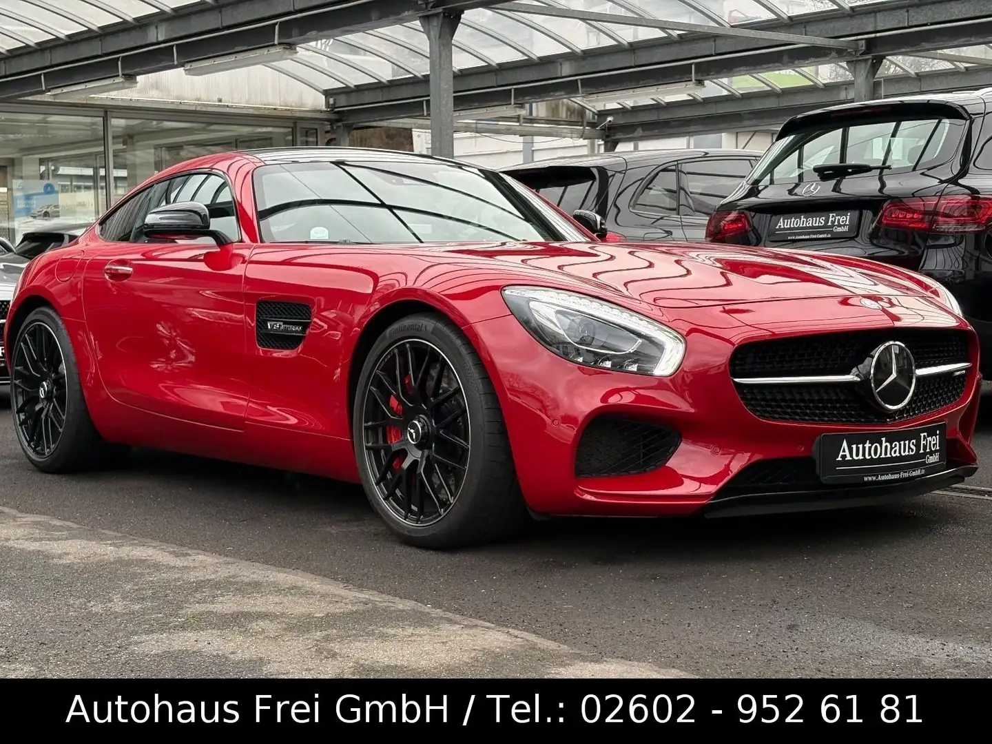 Mercedes-Benz AMG GT COUPE*DEUTSCHES-FZG*PANO*NO OPF*KAMERA* Rot - 1