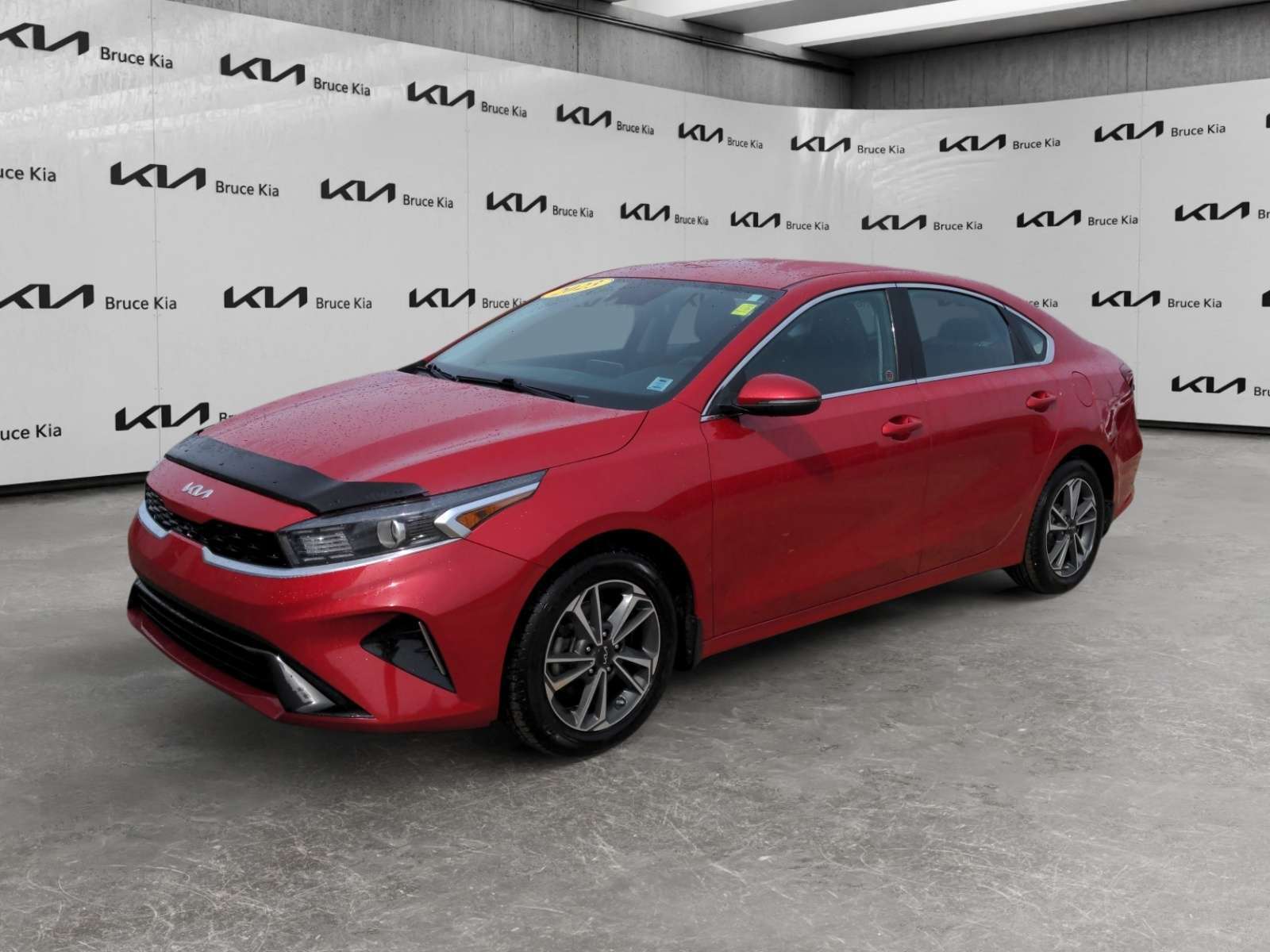 Red 2023 Kia Forte Sedan Automatic
