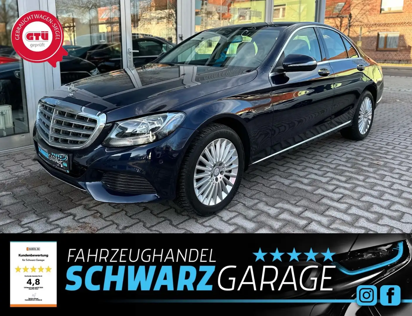 Mercedes-Benz C 250 Lim.*KAMERA*AUTOM.*WENIG-KM* Blu/Azzurro - 1