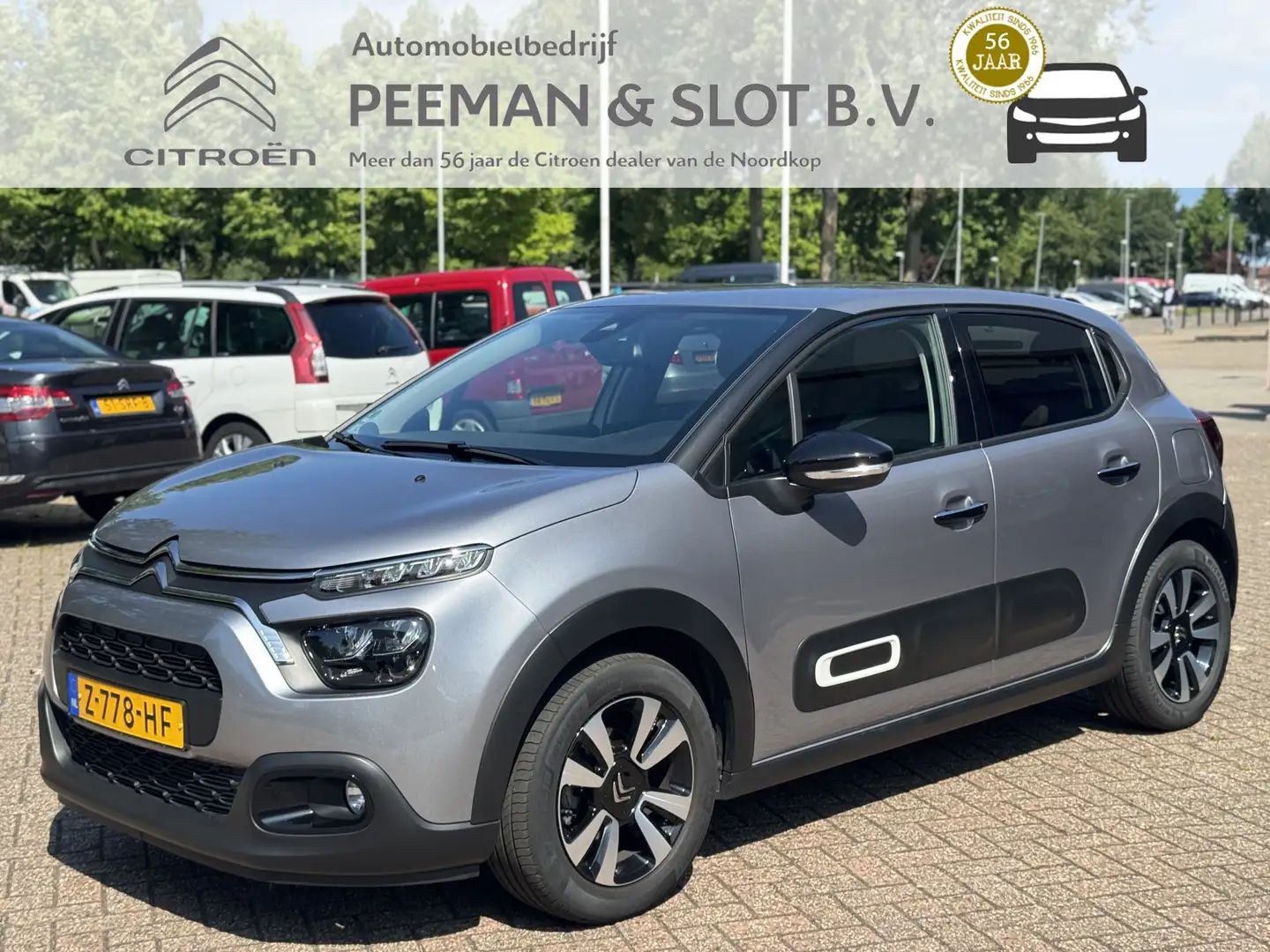 Citroen C3 83pk Max Navigatie|Camera|Carplay! Grijs - 1