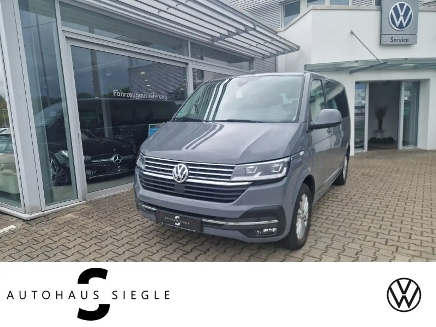 Volkswagen T6.1 Multivan 2.0 TDI Generation Six 7-Sitze DSG Leder Navi LED Grijs - 1