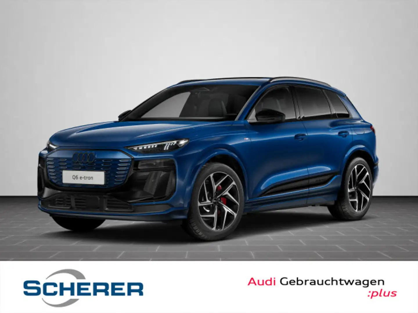 Audi Sonstige Q6 e-tron performance MATRIX AHK PANO B&O Blau - 1