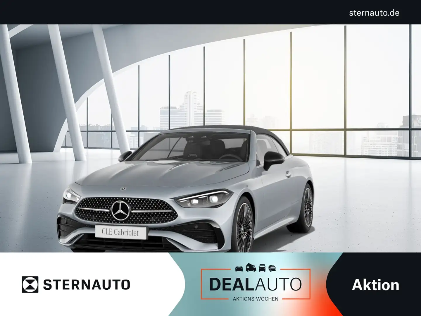 Mercedes-Benz CLE 450 CLE 450 4M AMG Prem Plus AHK HUD Distr Burm3D Navi Silber - 1