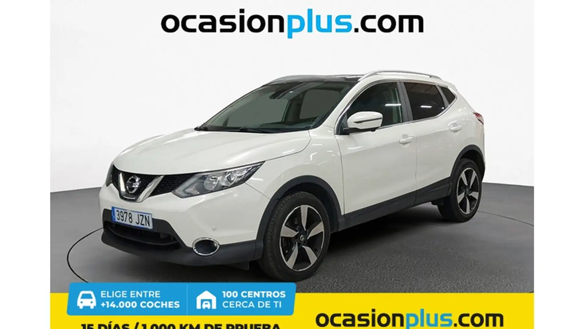 Nissan Qashqai 1.6dCi Tekna 4x2 XTronic Blanc - 1