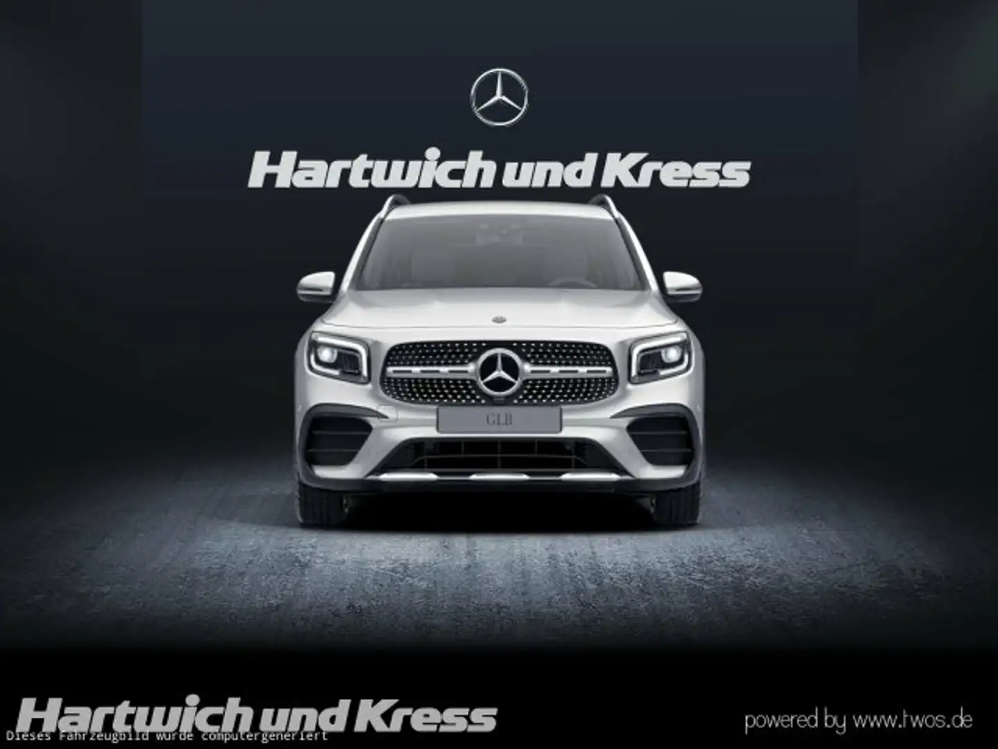 Mercedes-Benz GLB 250 GLB 250 AMG Line+LED+Kamera+Fernlicht-Assistent Stříbrná - 2