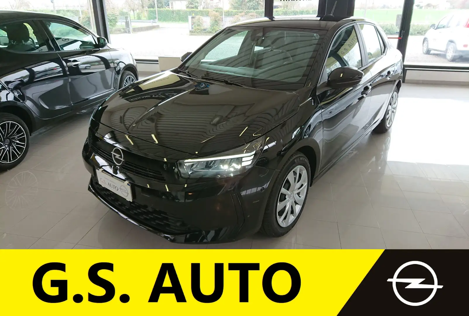 Opel Corsa F EDITION 1.2 75cv S&S EURO 6E *NUOVO MODELLO* Nero - 1