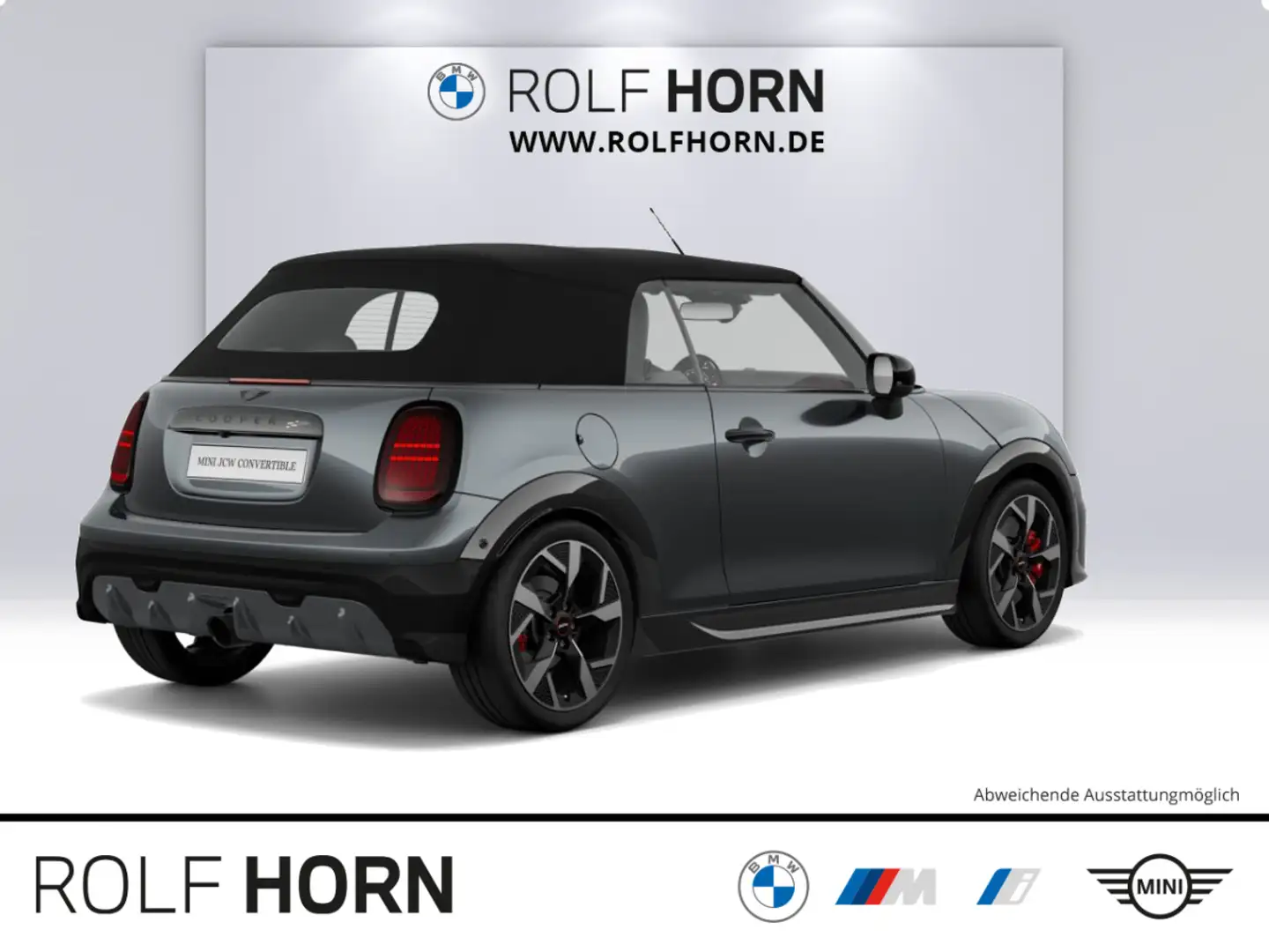 MINI Cooper JCW Cabrio JCW Trim Paket XL RKam h/k HeadUp LED Grau - 2