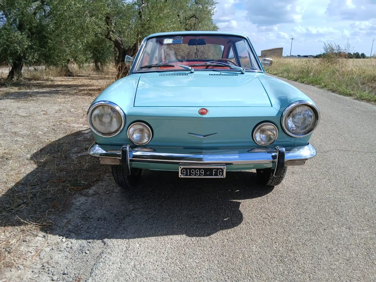 Fiat 850 fiat 850 sport cupè ‘69 Синій - 1