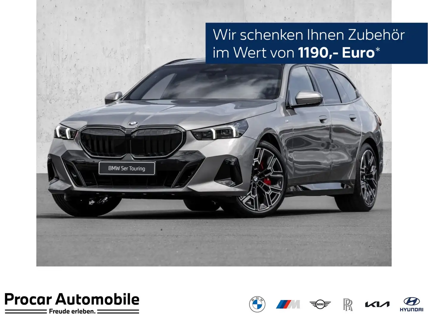 BMW 540 d xDrive 20" M-Sport HuD 360° DA Prof. AHK Pano Au Gri - 1