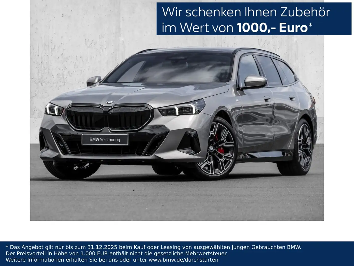 BMW 540 d xDrive 20" M-Sport HuD 360° DA Prof. AHK Pano Au Grijs - 1