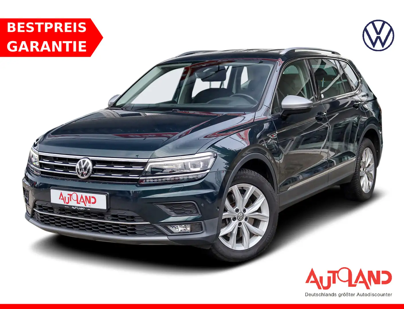 Volkswagen Tiguan Allspace 2.0 TSI Highline AHK Green - 1