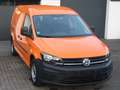 Volkswagen Caddy Maxi Kasten Klima Scheckheft AHK 1.Hand Mwst 57tkm Orange - thumbnail 5