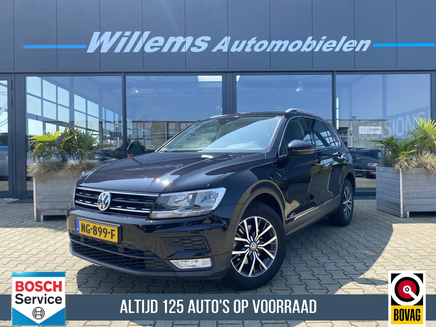 Volkswagen Tiguan 1.4 TSI ACT Comfortline Stoel & Stuurverwarming , Zwart - 1