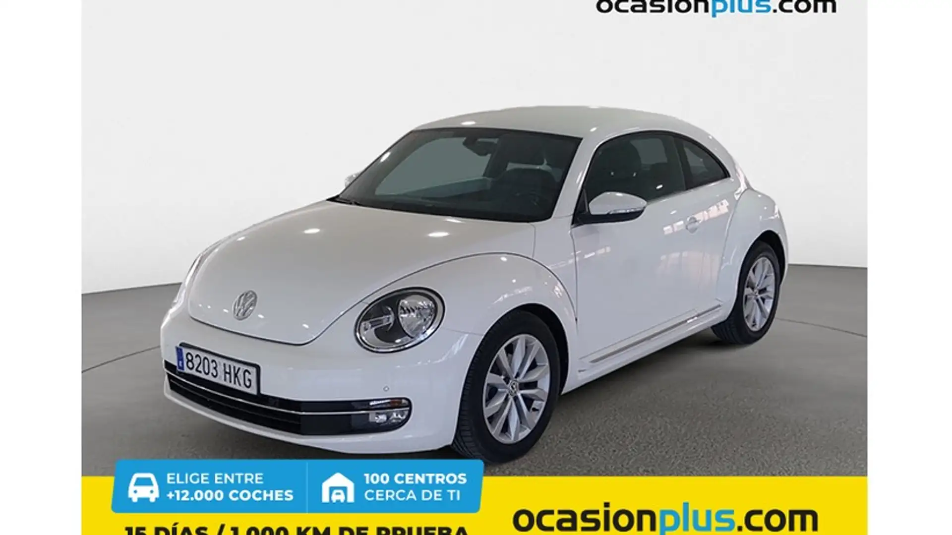 Volkswagen Beetle 1.6TDI Design 105 Blanco - 1