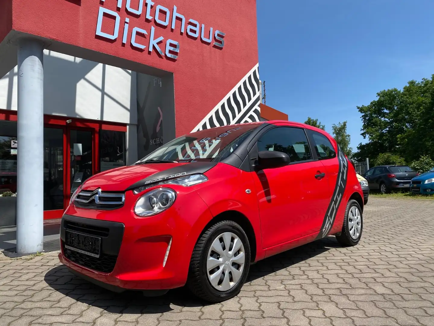Citroen C1 Live Klima 2. Hd Tüv 12.26 Rot - 1