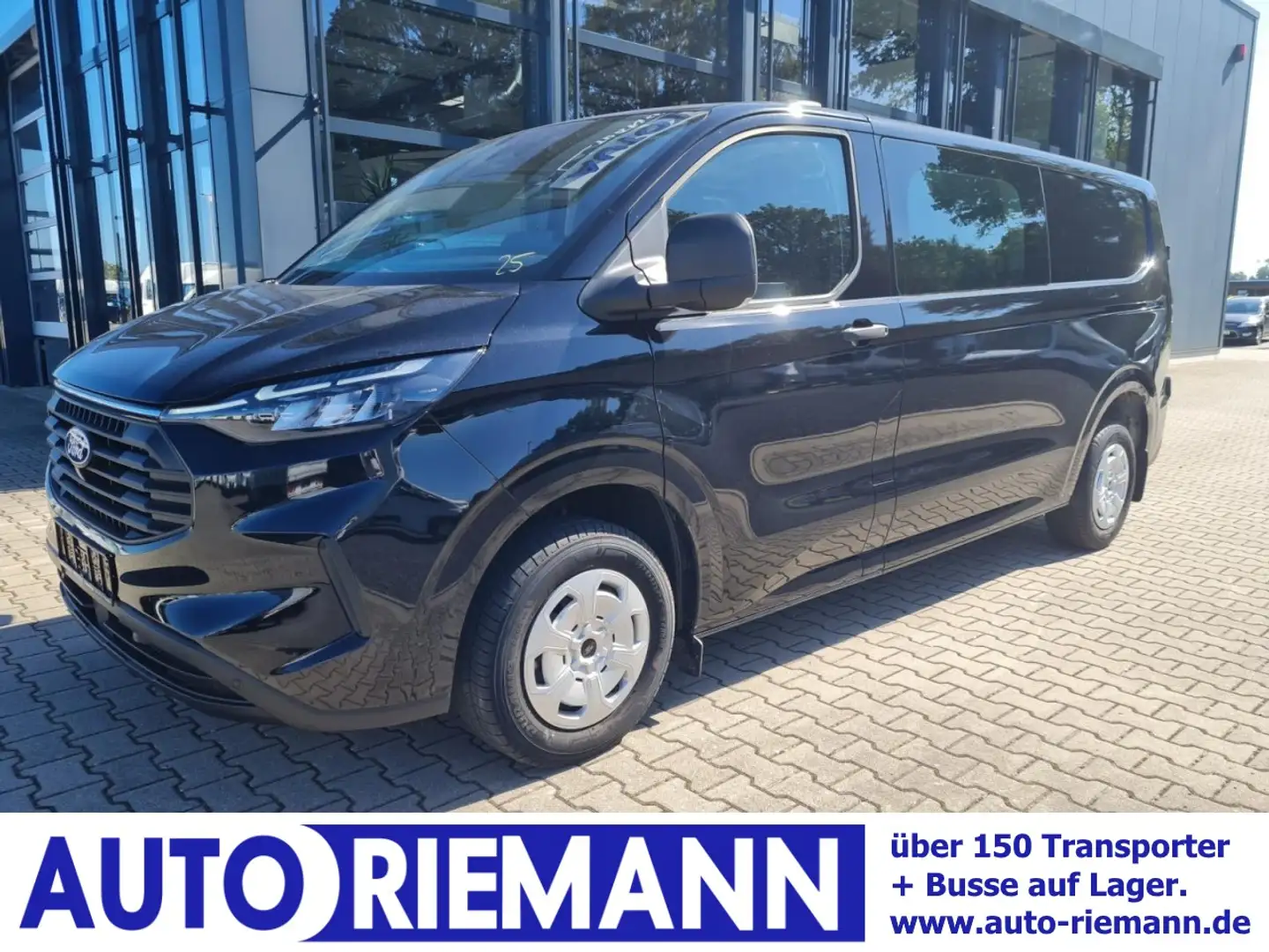 Ford Custom Kasten 320 L2 Trend Doka 6-Sitze KAMERA TEM Schwarz - 1