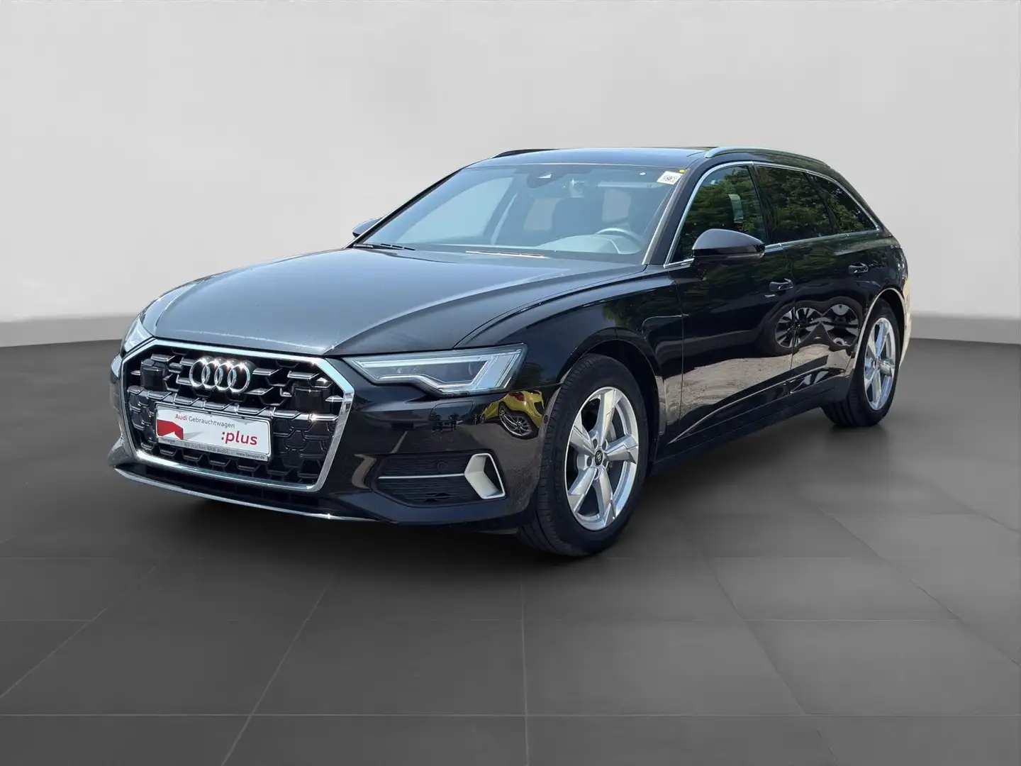 Audi A6 40 TDI Q ADVANCED PANO LEDER AHK MATRIX Schwarz - 2