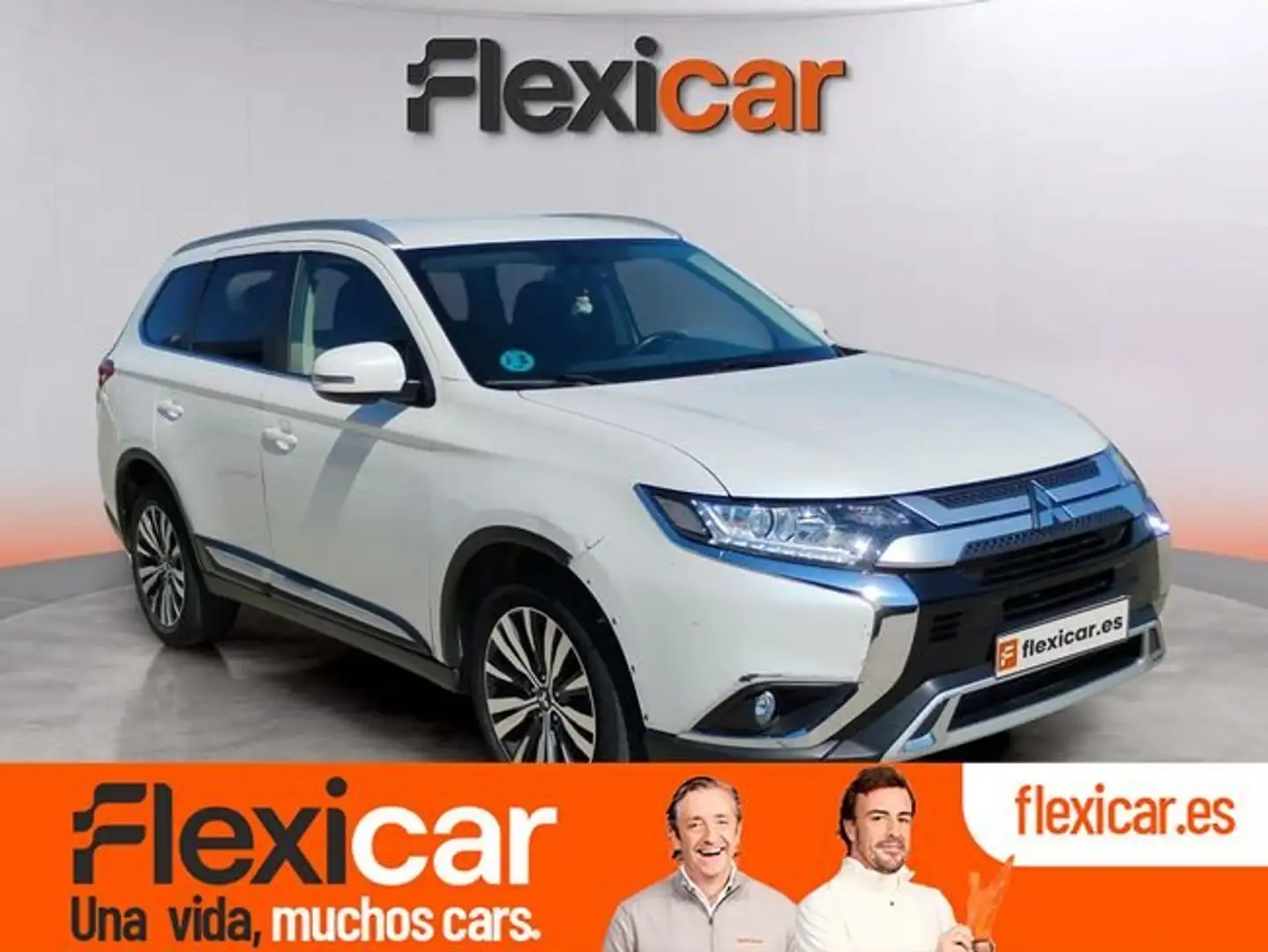 Mitsubishi Outlander 200 MPI Motion 2WD 5pl. CVT Blanco - 1