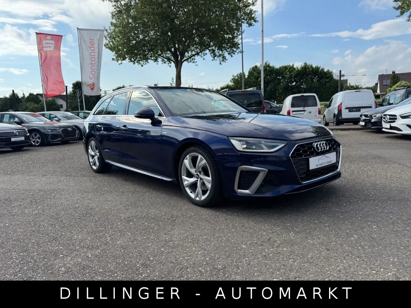 Audi A4 Avant 30 TDI S line DSG Virtual Leder Shz Nav Azul - 1
