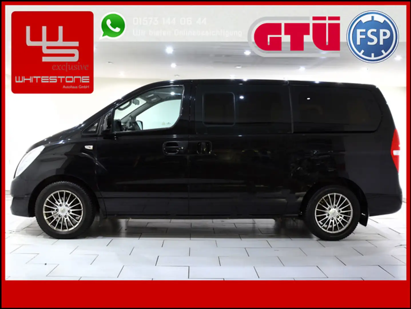 Hyundai H-1 H1 Travel Trend Aut / 8 Sitze / Leder / EURO 6 Negro - 1