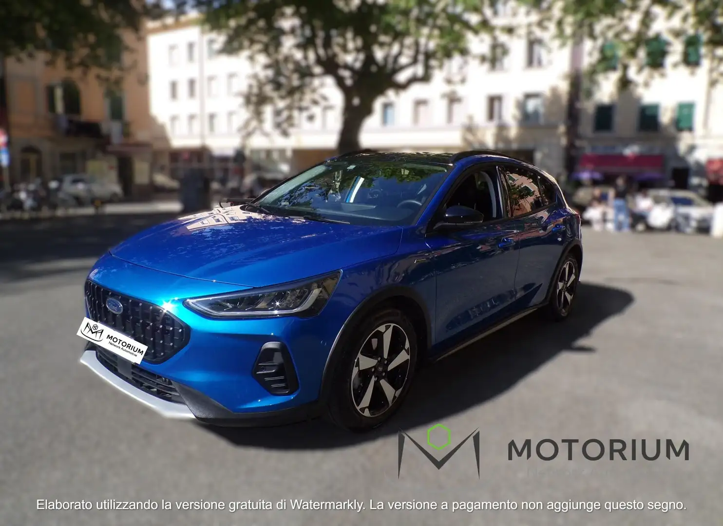 Ford Focus EcoBlue ActiveX Garanzia FORD al 05/2031 Blau - 1