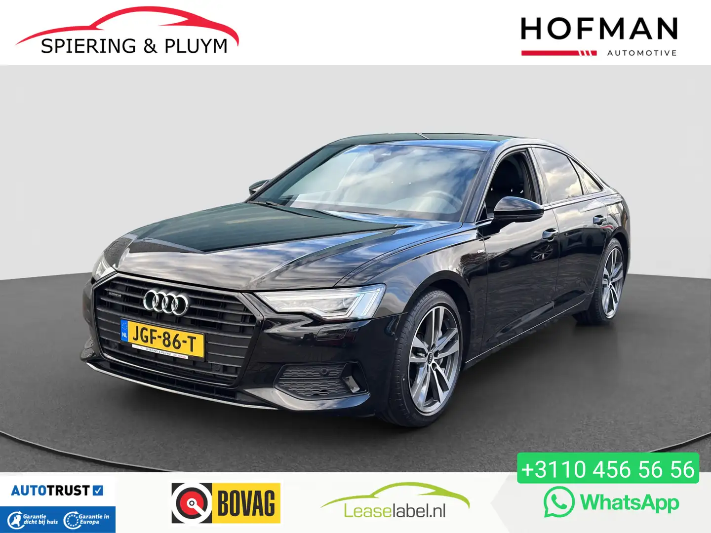 Audi A6 Limousine 50 TFSI e quattro S edition | B&O | Matr Zwart - 1