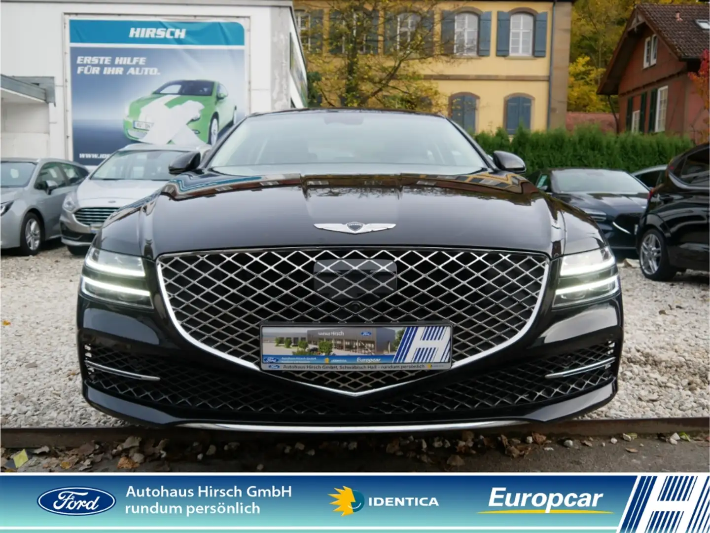 Genesis G80 Luxury 2.2CRDi AD Leder LED ACC El.Heckklappe CarP Чёрный - 2