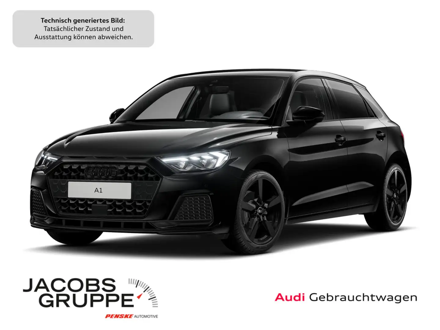 Audi A1 Sportback 30 TFSI S tronic Black+/Kamera/LED Schwarz - 1