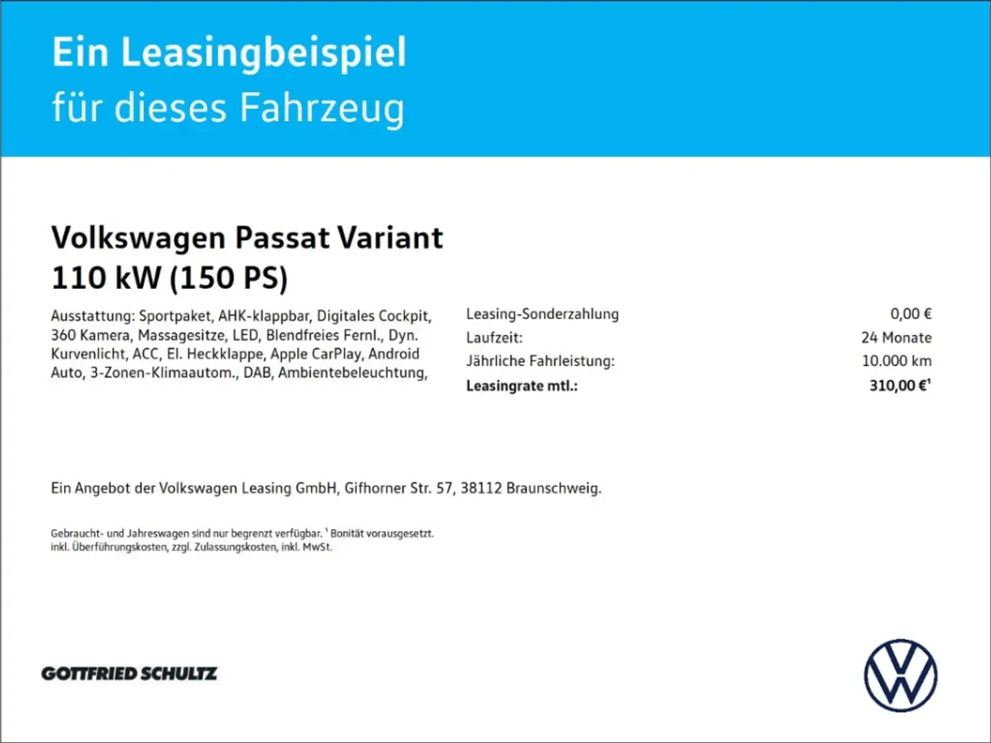Volkswagen Passat Variant 2.0 TDI Elegance DSG LED NAVI AHK KAMERA PDC SHZ A Weiß - 2