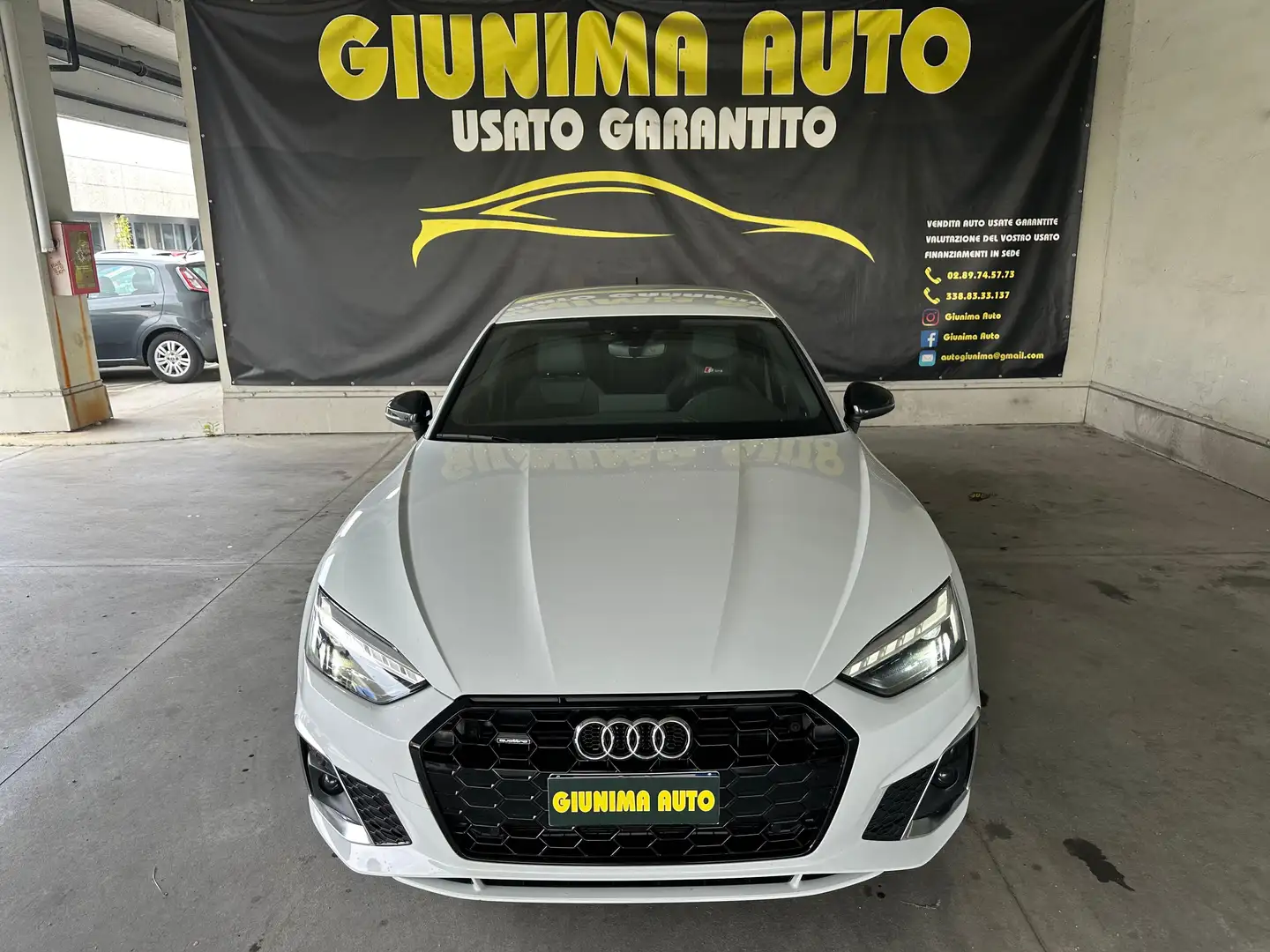 Audi A5 4x4 Sportback 40 2.0 tdi mhev S line 204cv Blanc - 2
