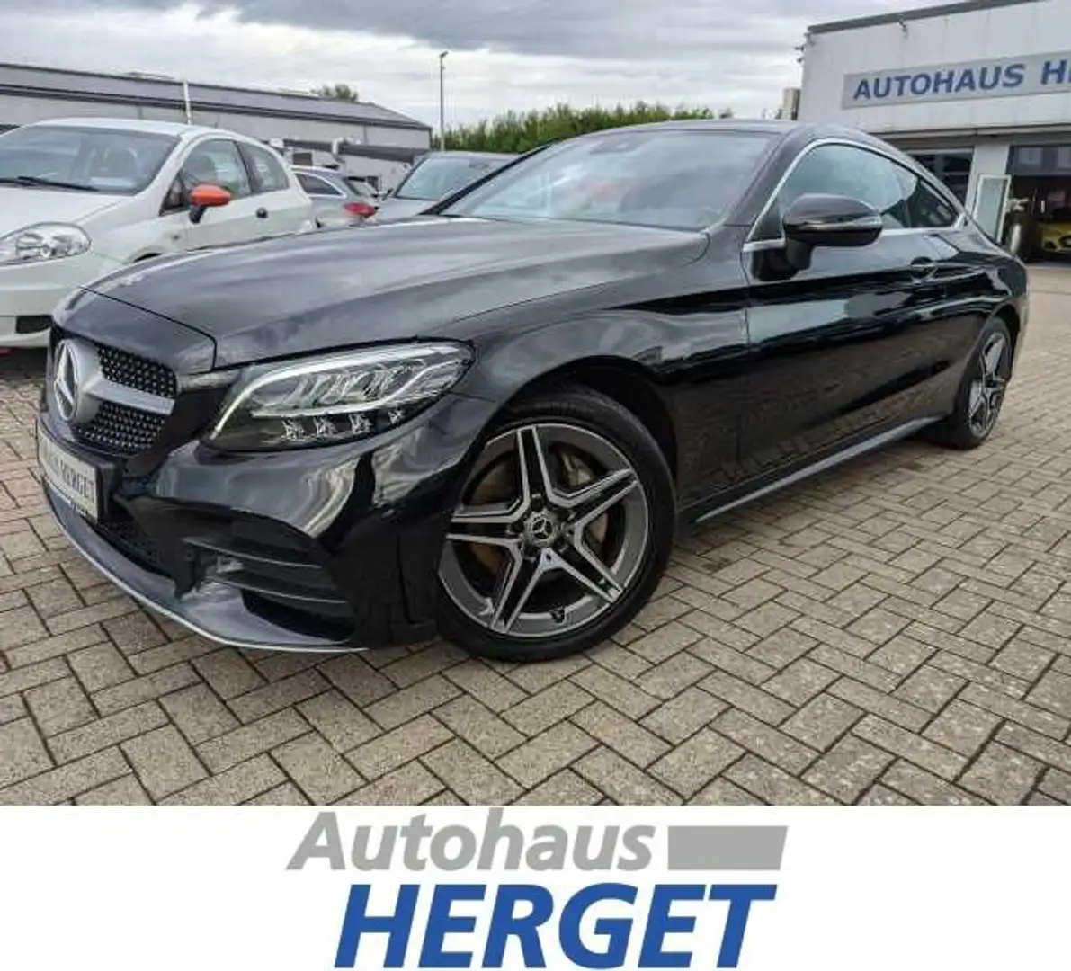 Mercedes-Benz C 180 Coupe 9G-TRONIC AMG Line 2.Hand/Ambiente/R Schwarz - 1