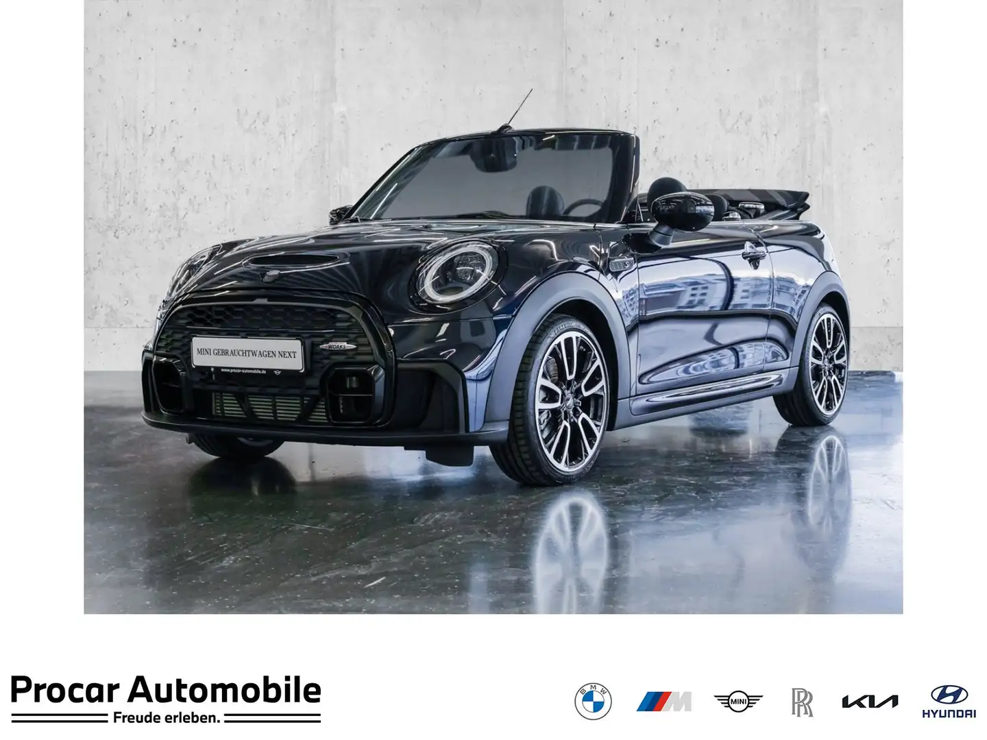 MINI Cooper S Cabrio Cooper S JCW Trim Aut Nav LED Komfzg PDChi Shz Schwarz - 1