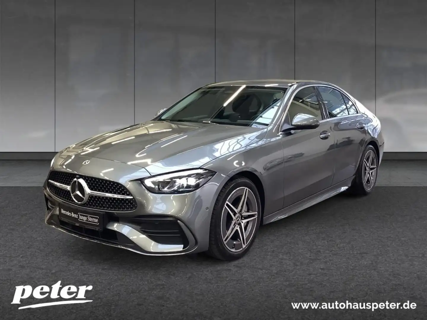 Mercedes-Benz C 180 AMG/Advanced/LED/Navi/Memory-P./Kamera Grau - 1