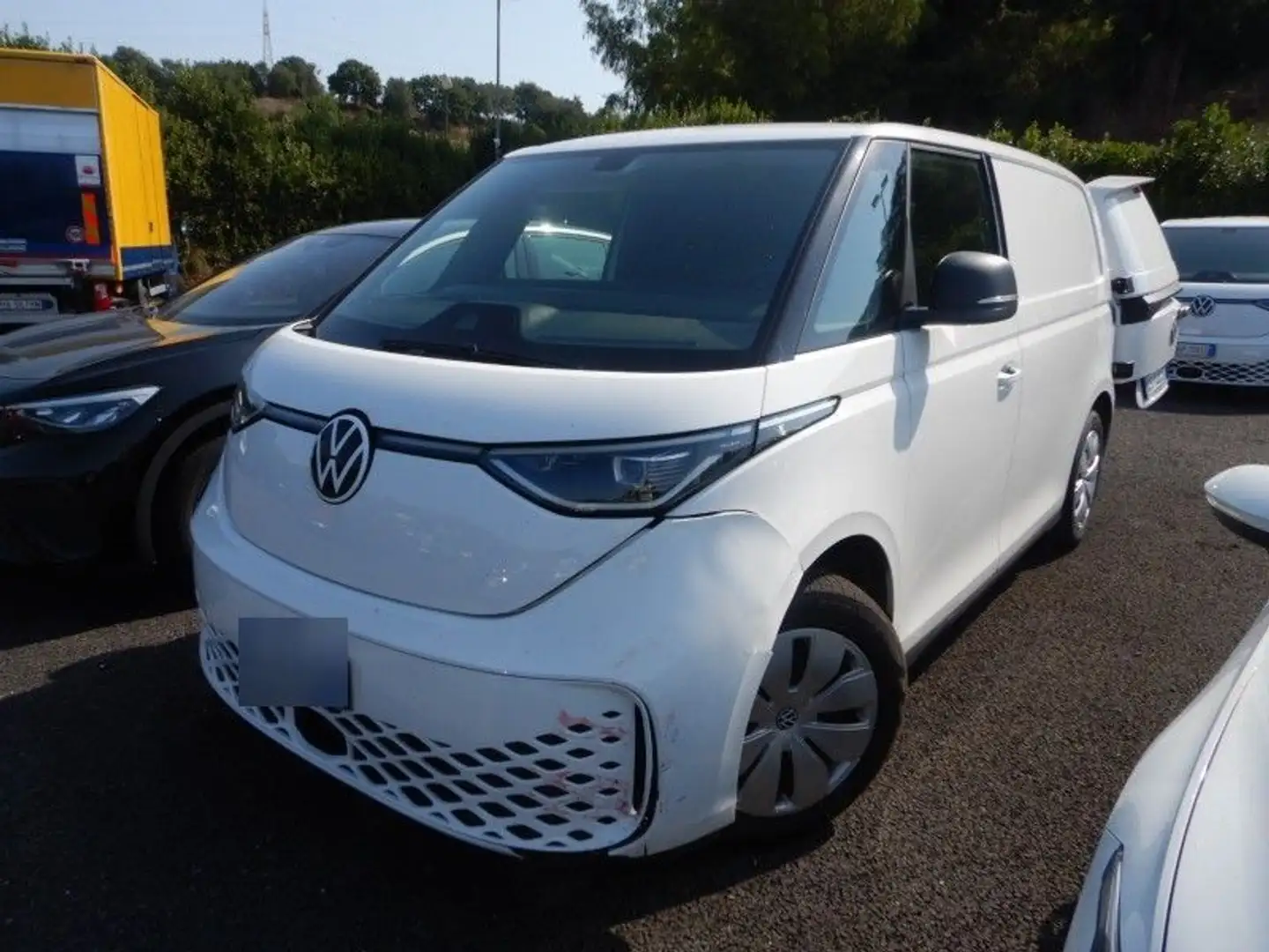Volkswagen ID. Buzz Cargo 150/77 500,-ohne Anzahlung IQ.Light Einpark Blanc - 2