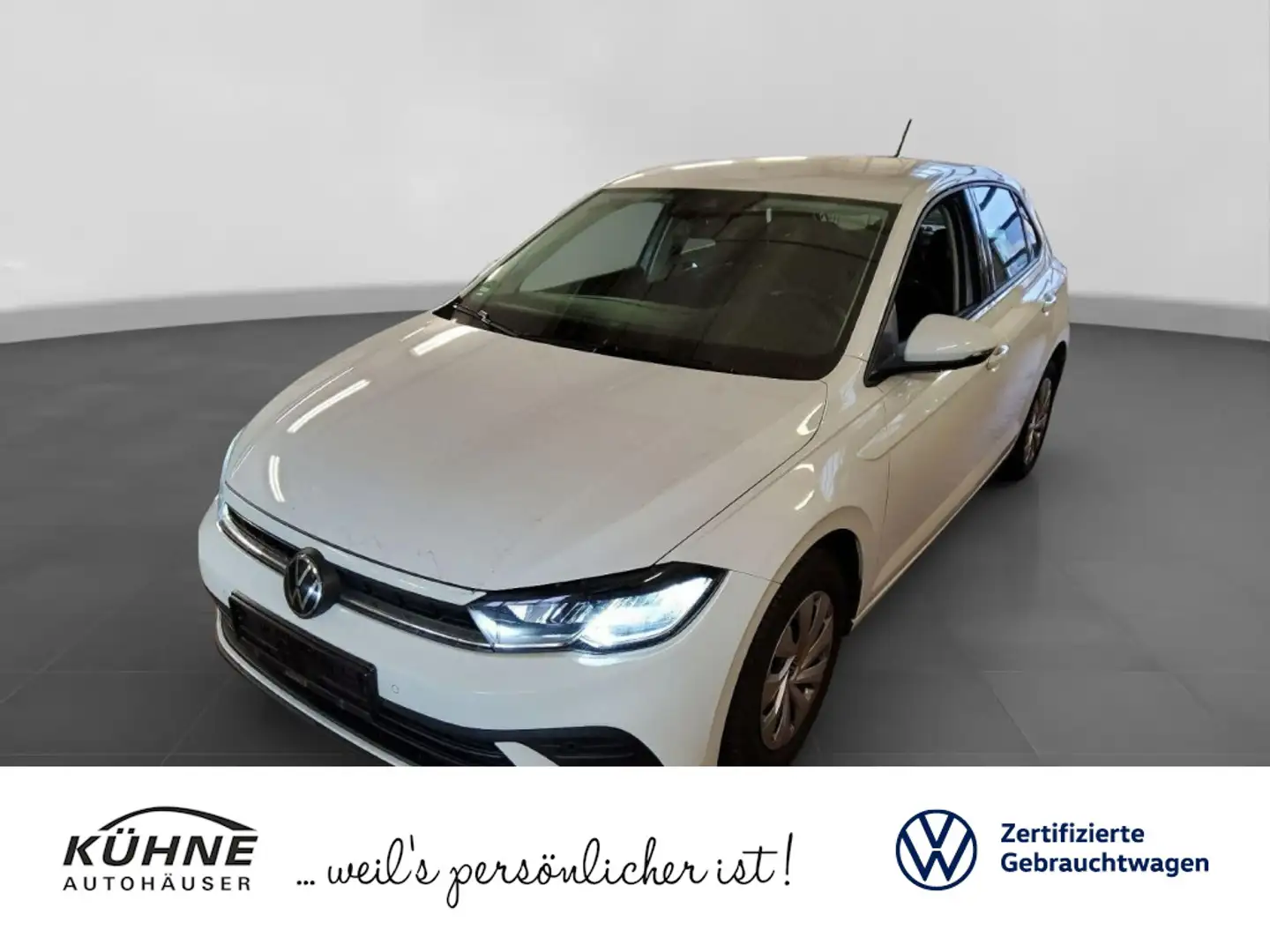 Volkswagen Polo Life 1.0 | PDC KLIMA BLUETOOTH DAB ISOFIX Weiß - 1