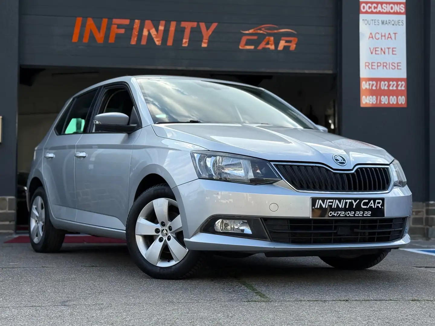 Skoda Fabia 1.0i Style Gris - 1