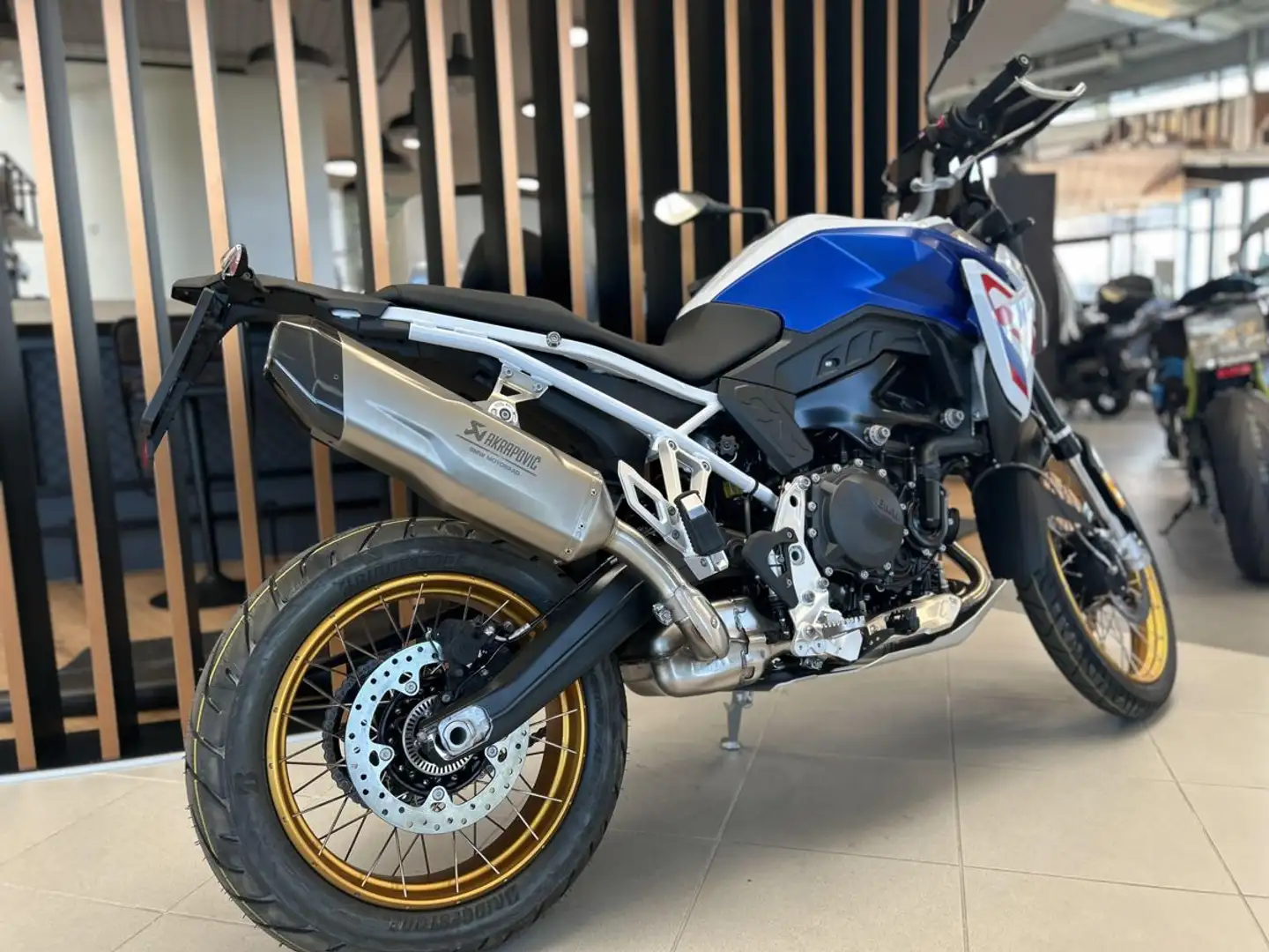BMW F 900 R F 900 GS Style GS Trophy Blau - 2
