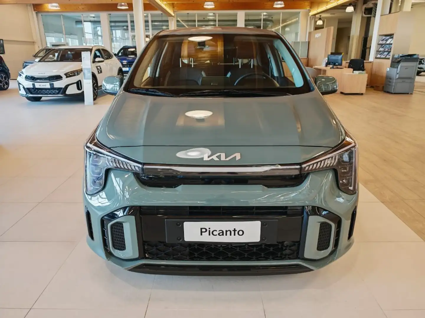 Kia Picanto 1.0 12V 5 porte GT Line - PRONTA CONSEGNA Verde - 2
