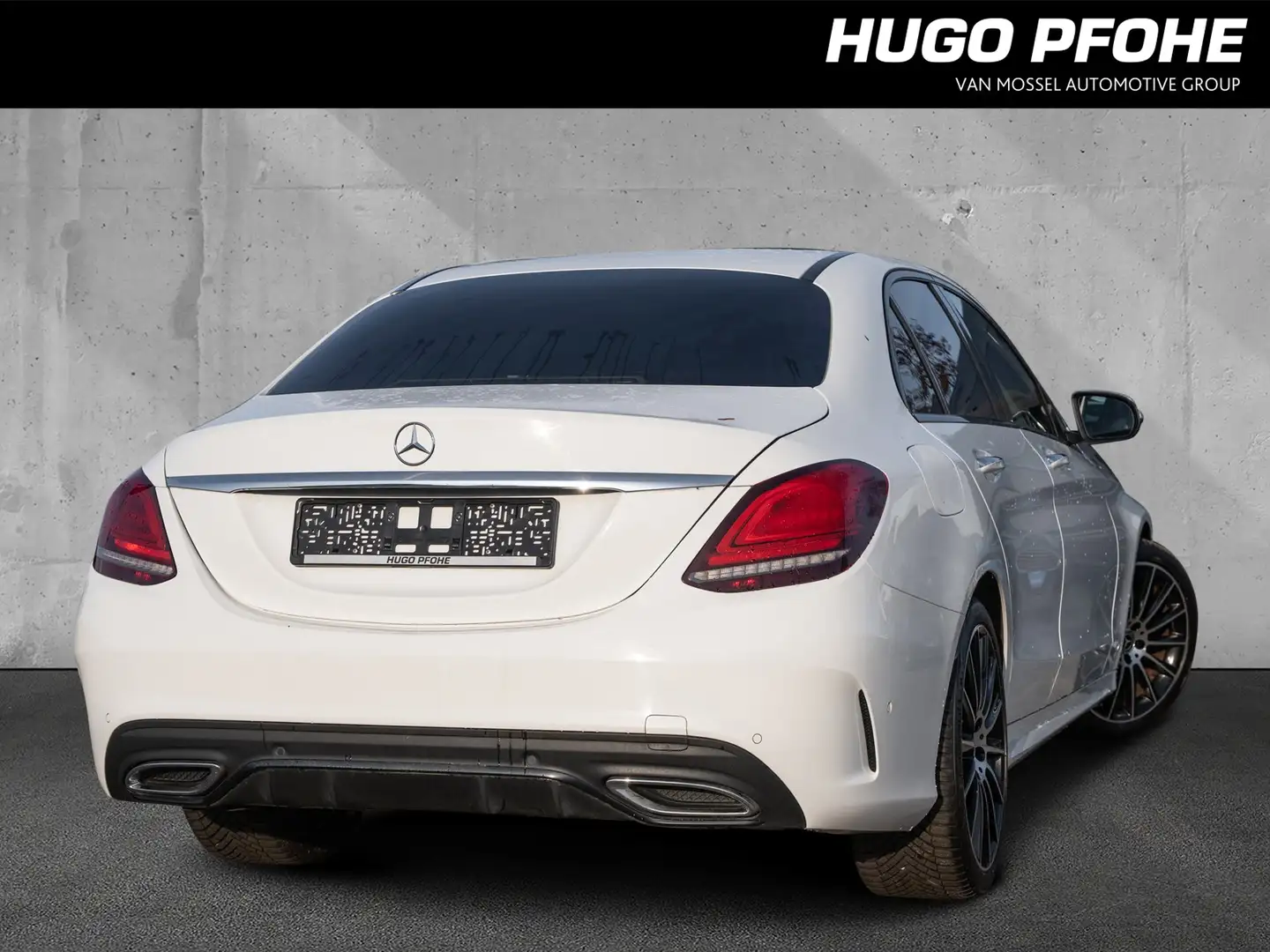 Mercedes-Benz C 300 d AMG Line (EURO 6d-TEMP) Weiß - 2