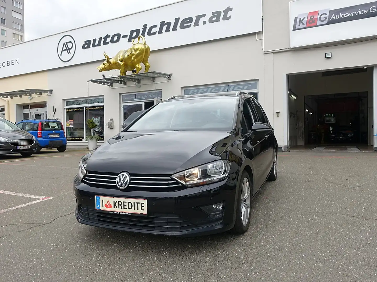 Volkswagen Golf Sportsvan Rabbit BMT 1,2 TSI Schwarz - 1