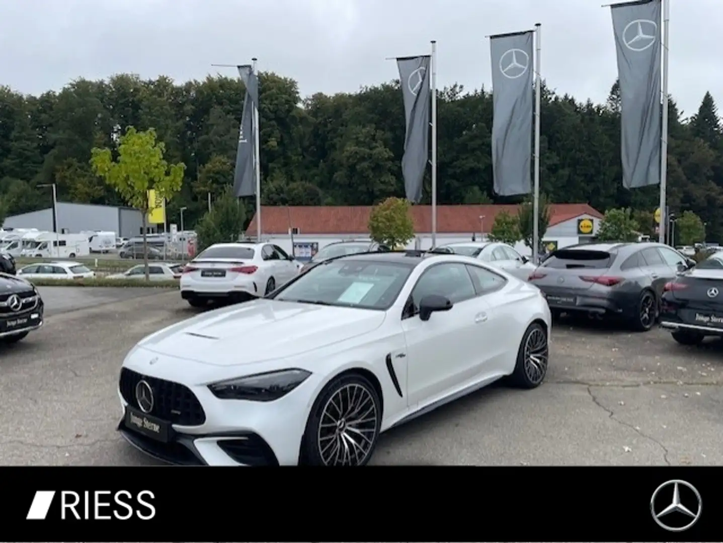 Mercedes-Benz CLE 53 AMG 4M+ Distr Night Pano Burmes 360 20" Weiß - 1