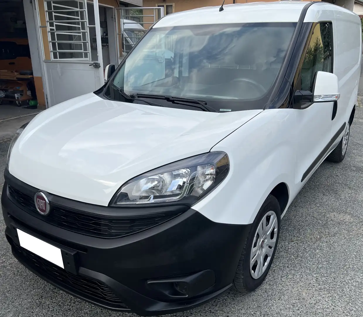 Fiat Doblo Doblò 1.6 105cv SX 3 posti Blanc - 1