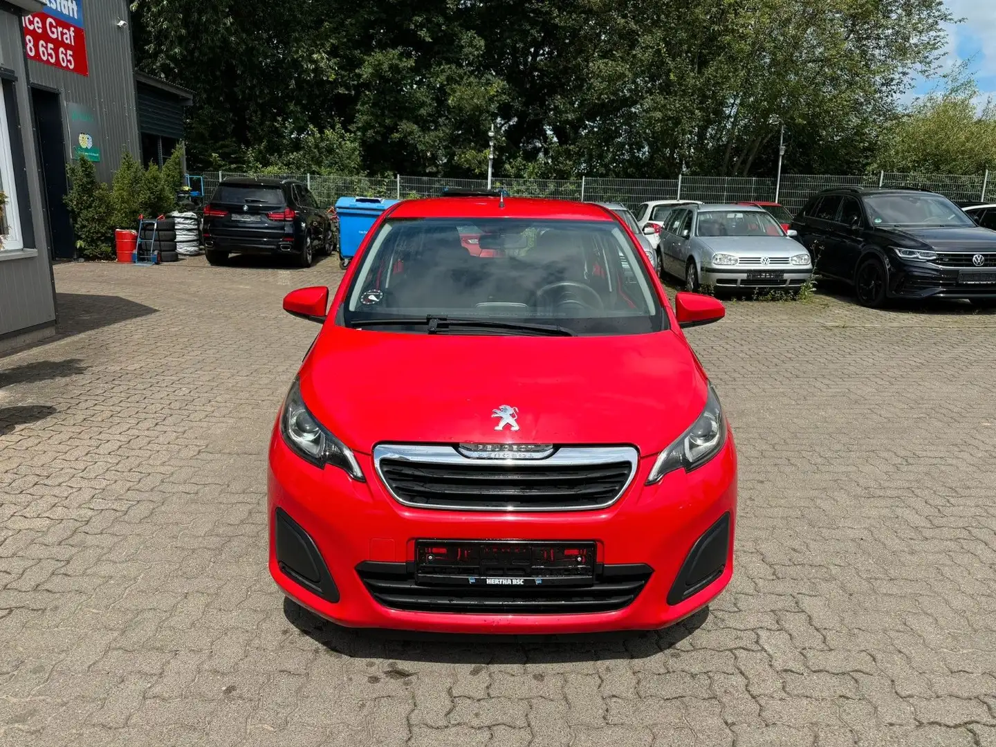 Peugeot 108 Active 5-TÜRIG°KLIMA°SCHECKHEFT°TÜV NEU! Rot - 2