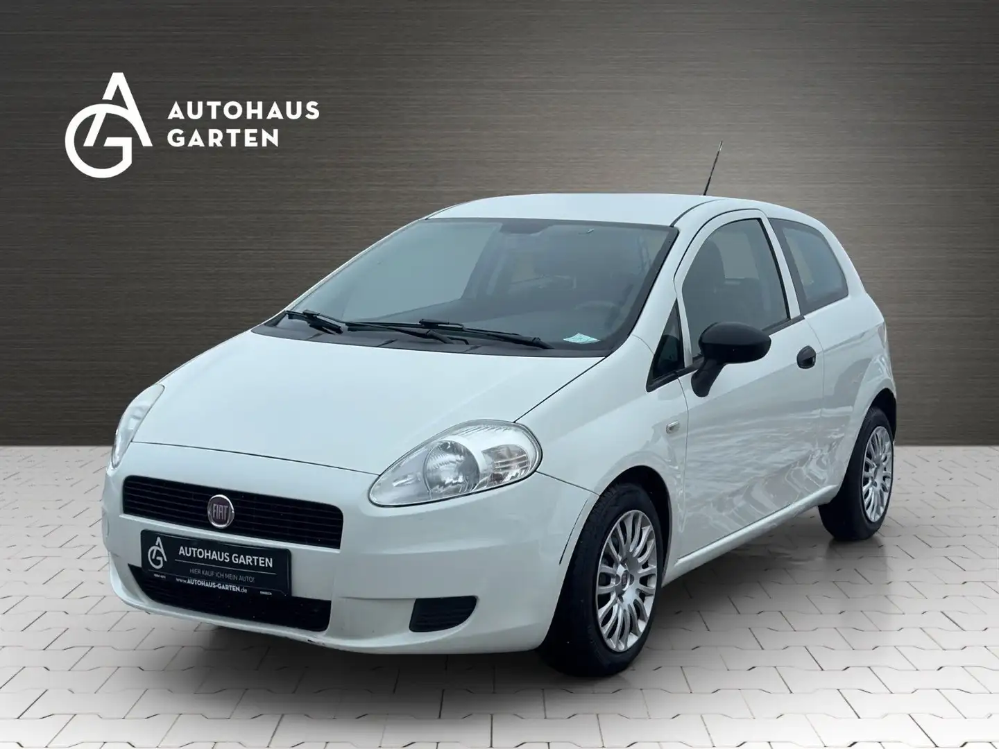 Fiat Grande Punto Grande 1.2 Punto Basis Klima 1.Hand Weiß - 1
