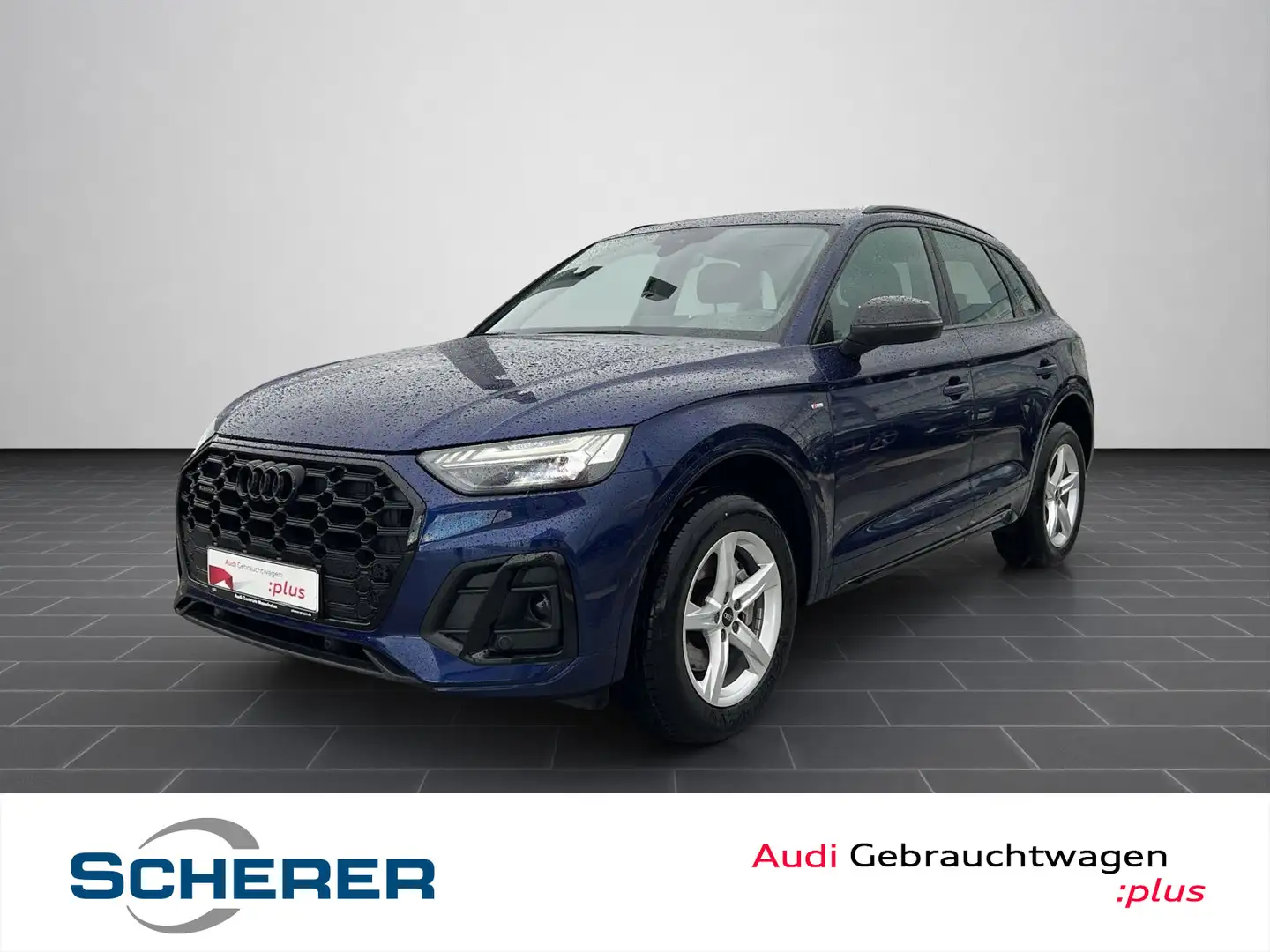 Audi Q5 40 TDI quattro S tronic S LINE MAT-LED Blau - 1