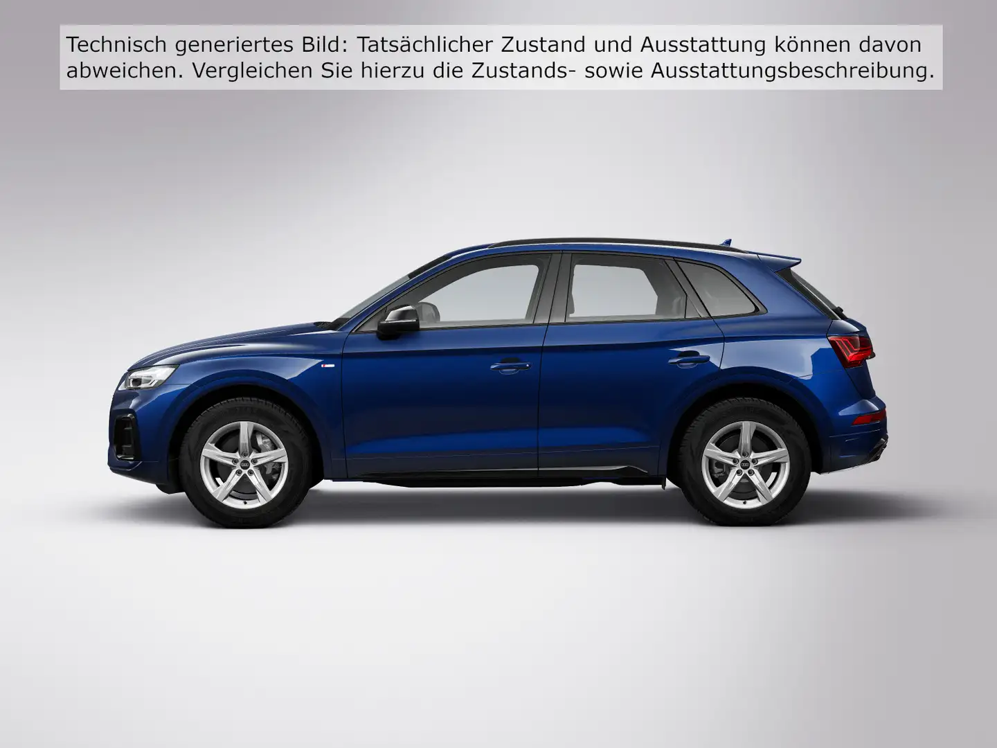 Audi Q5 40 TDI quattro S tronic S LINE MAT-LED Blau - 2