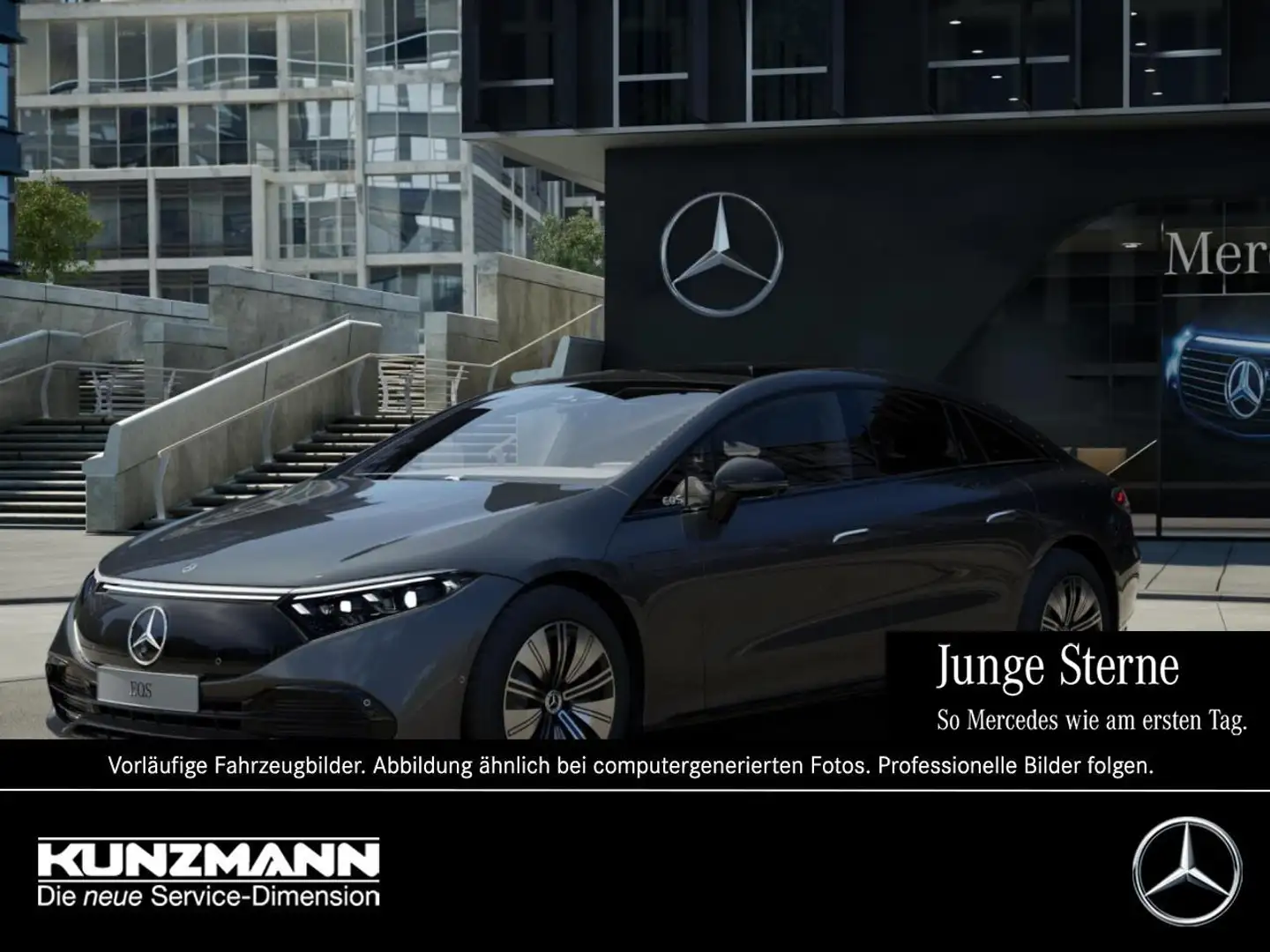 Mercedes-Benz EQS 450+ ElectricArt Panorama Distronic Memory Grau - 1