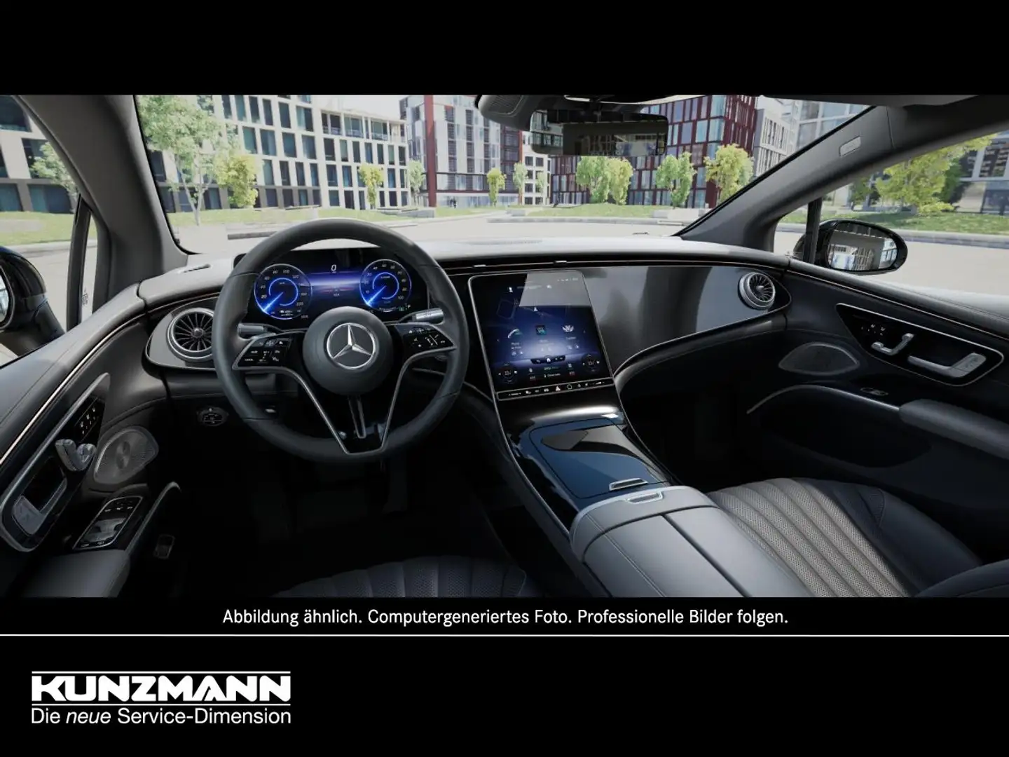 Mercedes-Benz EQS 450+ ElectricArt Panorama Distronic Memory Grau - 2