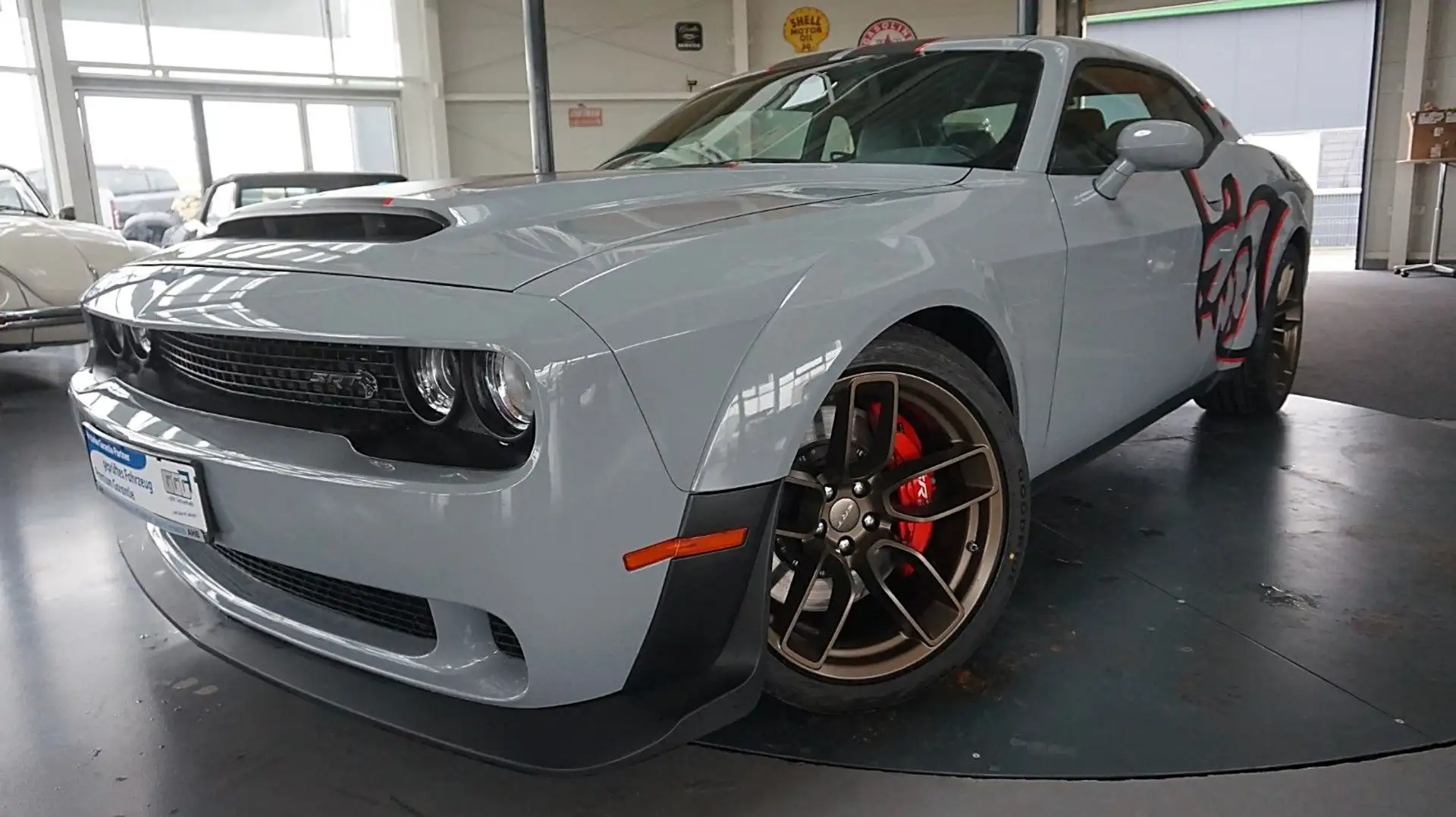 Dodge Challenger SRT HELLCAT REDEYE 6.2 V8 WIDEBODY Gris - 1