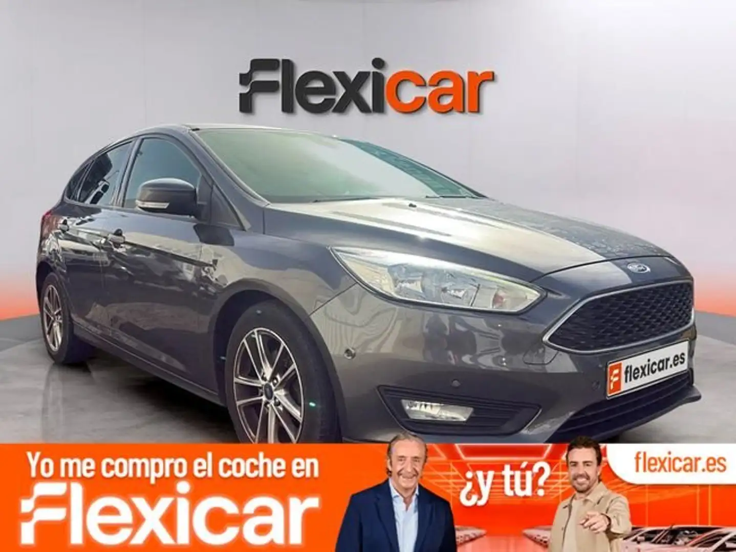 Ford Focus 1.0 Ecoboost Auto-S&S Titanium 125 Gris - 1